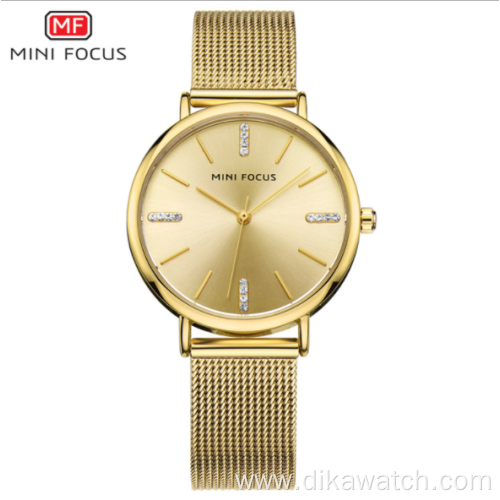 Brand women's watch MINI FOCUS 0036L fashion hot-selling hot-selling Milan with waterproof wristwatches